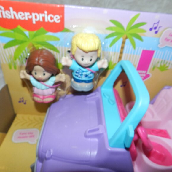 Fisher-Price Little People Barbie Toddler Beach Cruiser w/ Music🆕SHIPS FAST💨🚚 - Picture 7 of 16
